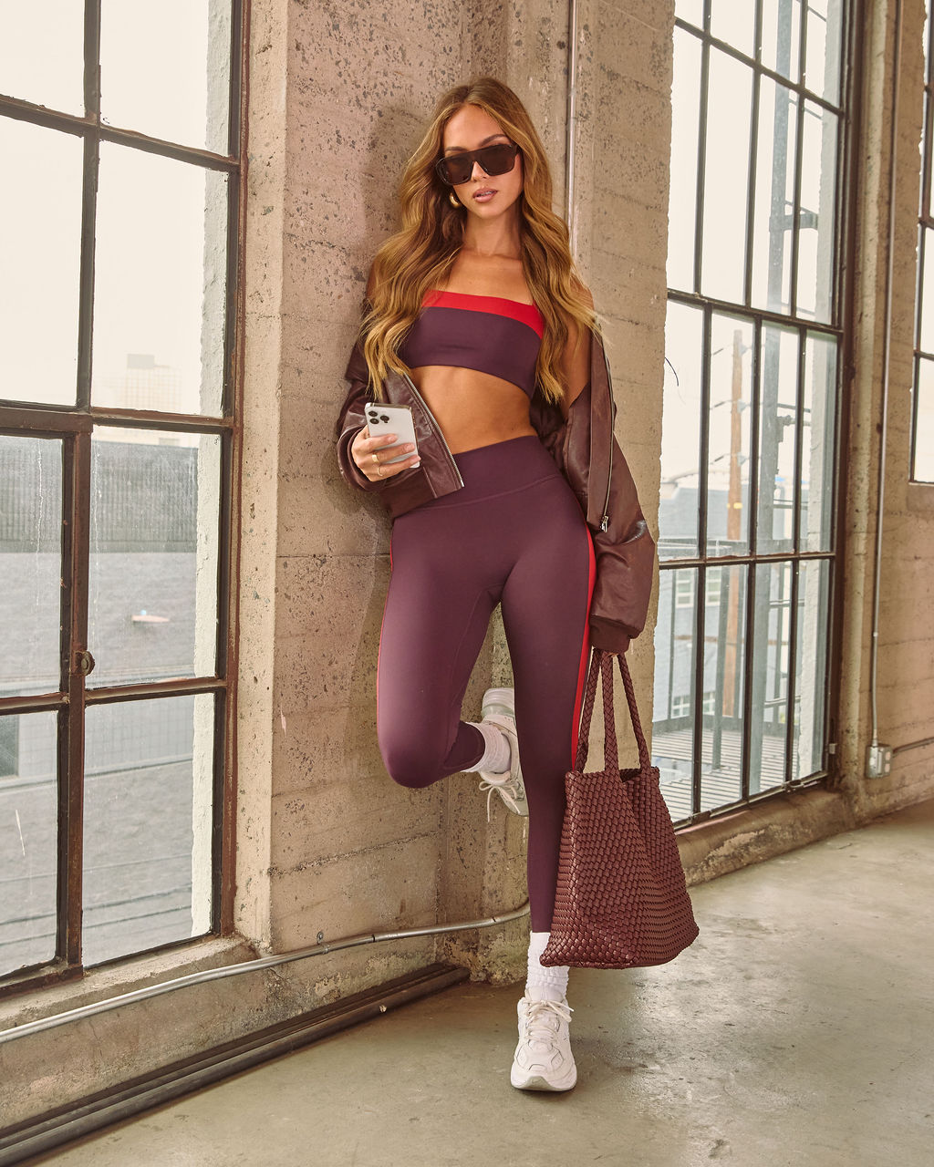 Free Flow Colorblock Sports Bra