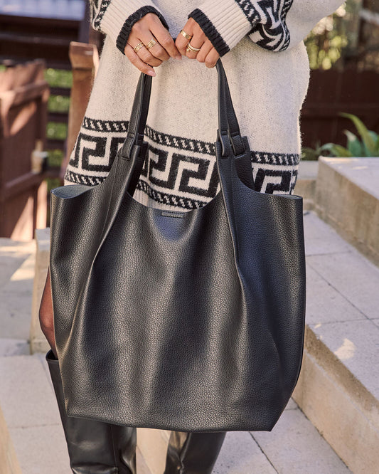 Joella Leather Tote Bag