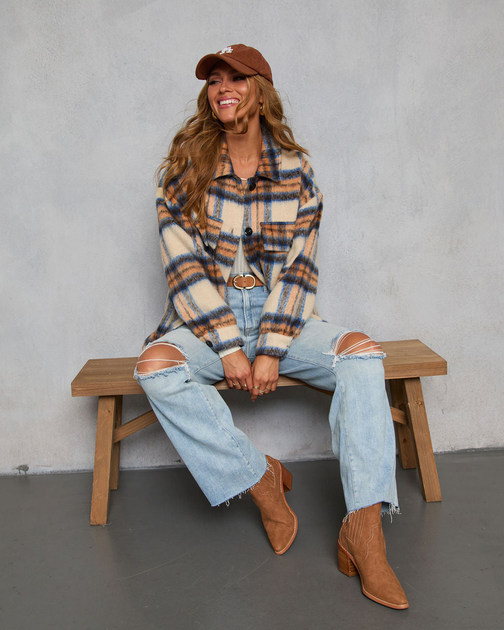 Haystack Heavyweight Plaid Jacket