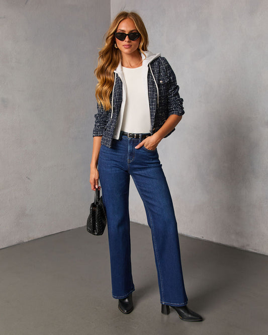 Varnelle Tweed Twofer Blazer