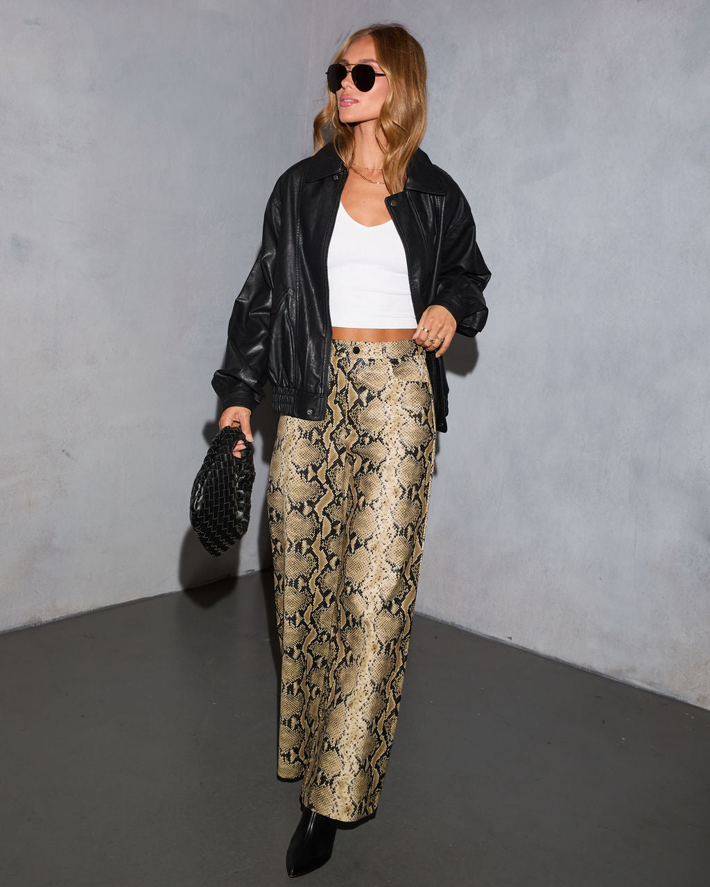 Dark Ember Vegan Leather Jacket