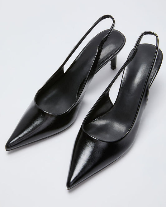 Isaline Leopard Slingback Heels