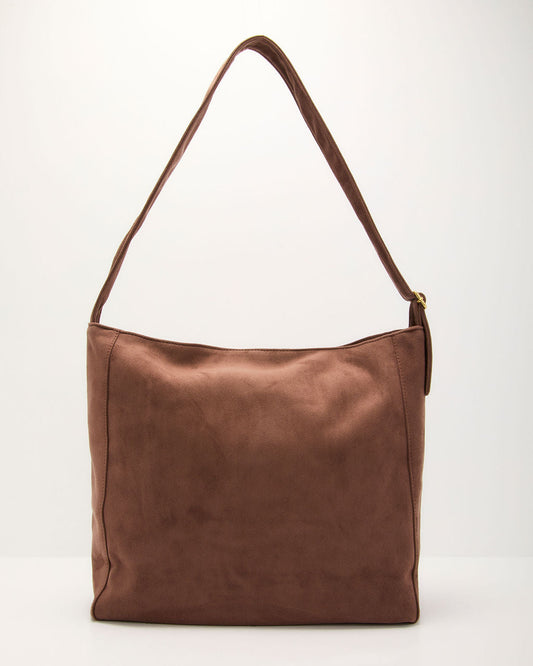 Iana Faux Suede Tote Bag