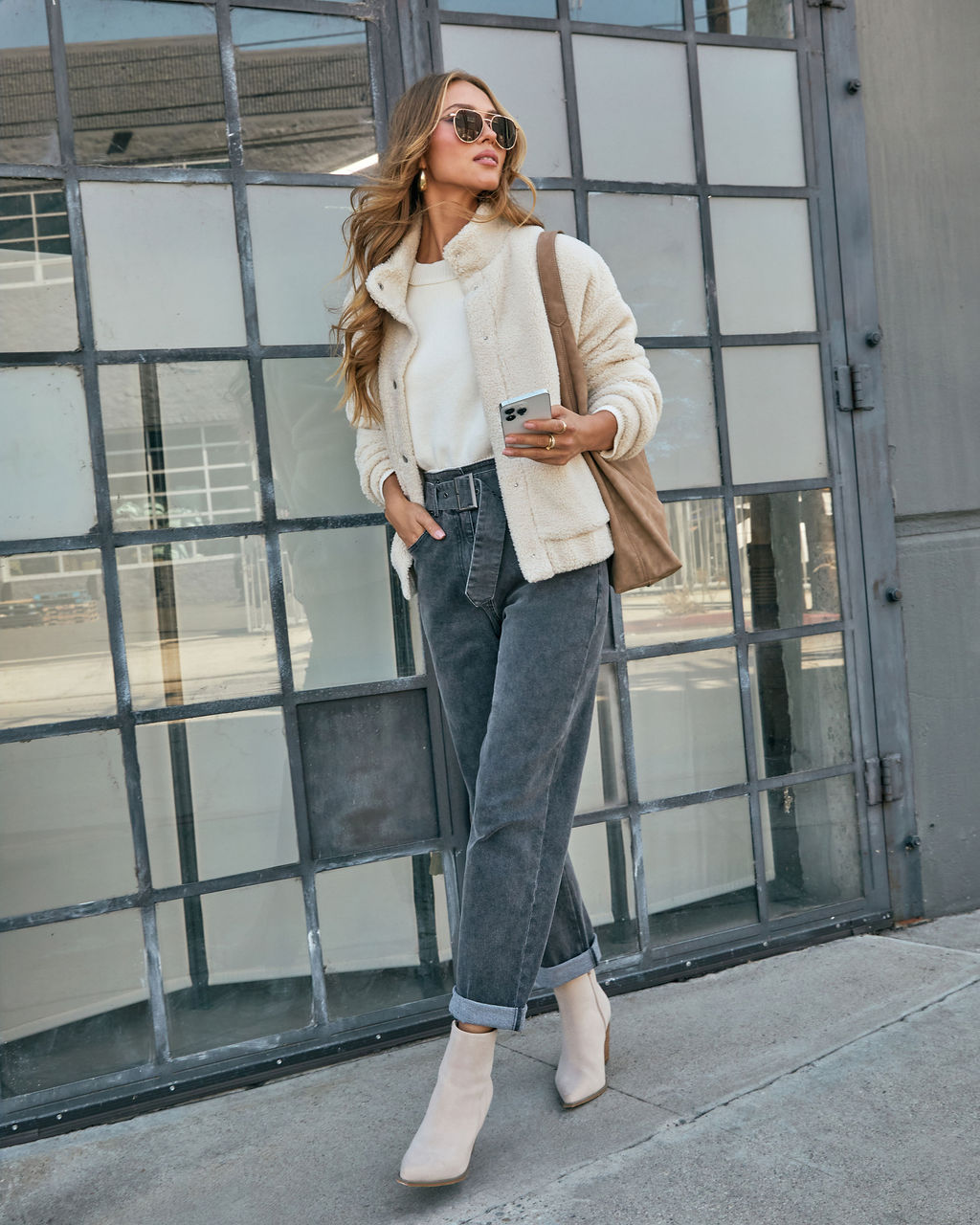 Luciane Sherpa Jacket