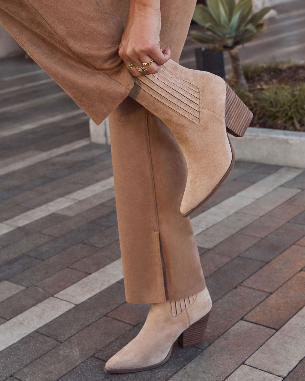 Ragabond Suede Ankle Booties