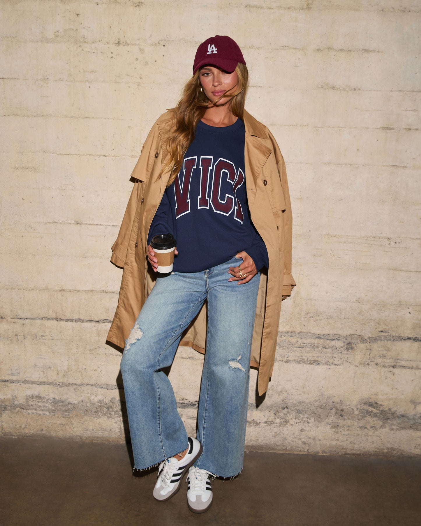 VICI Drop Oversized Graphic Sweatshirt