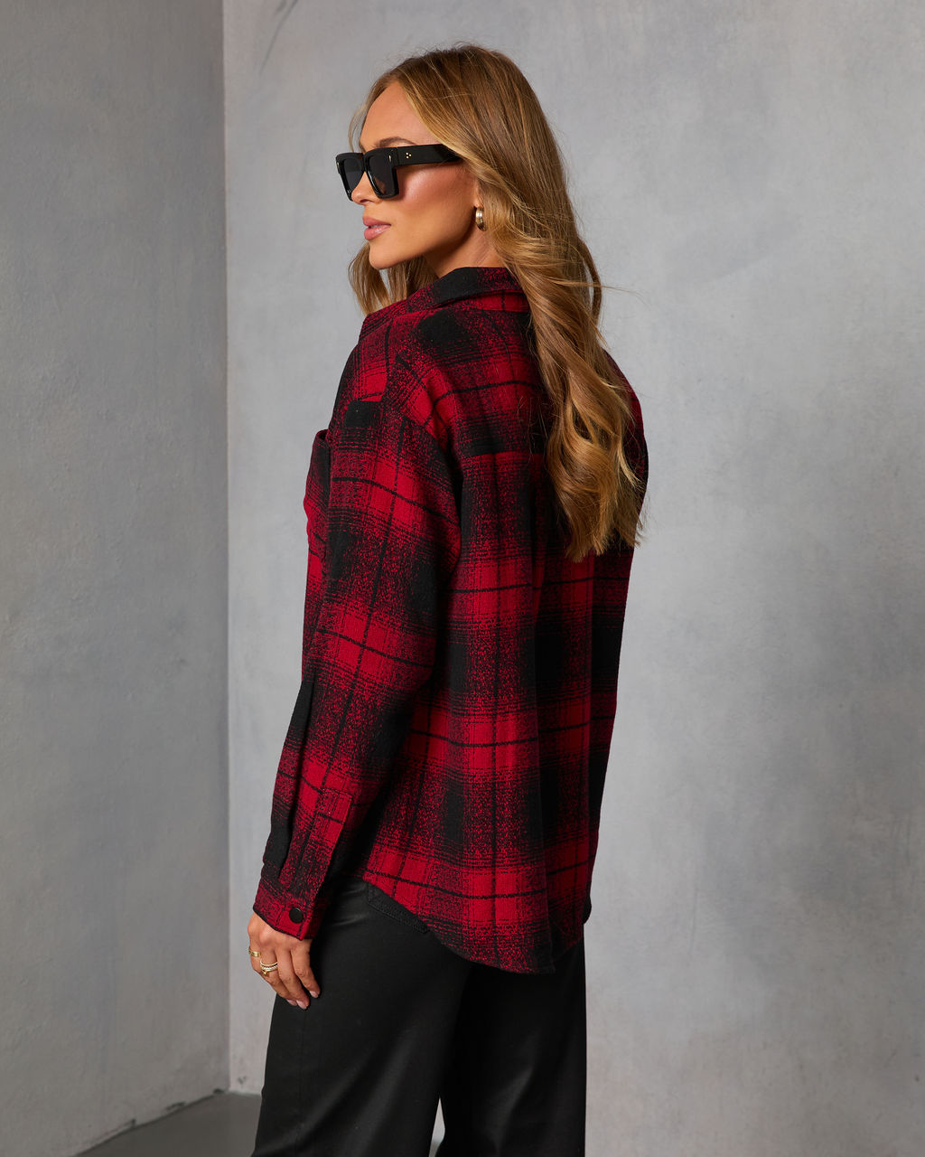 Fireside Manor Plaid Shirt Jacket