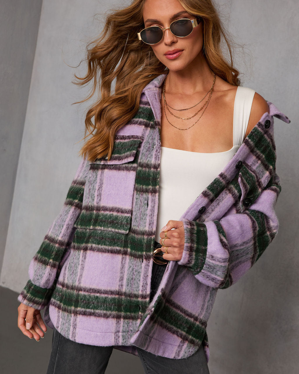 Haystack Heavyweight Plaid Jacket