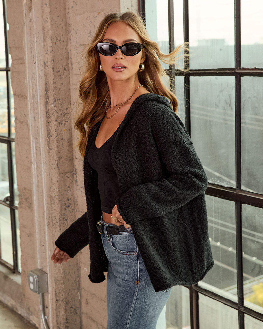 Winsloe Knit Hooded Cardigan