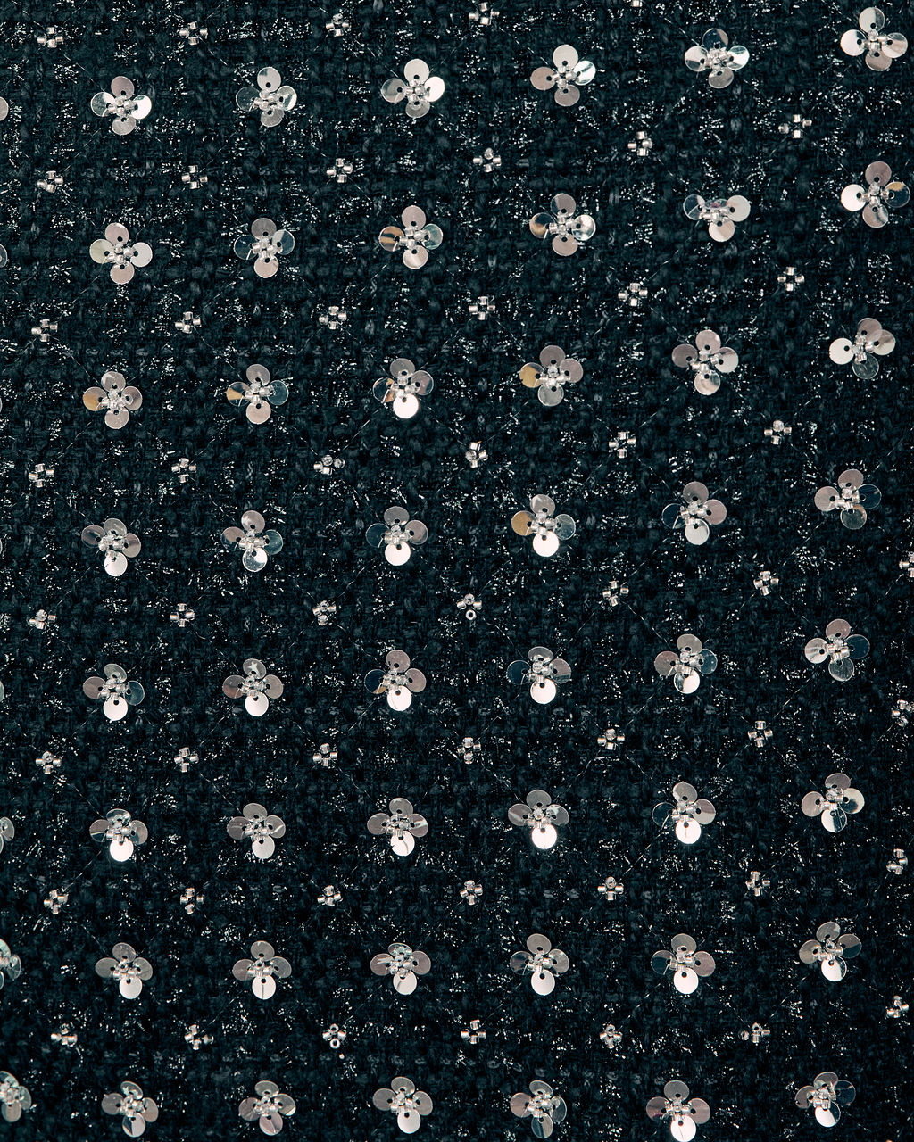 Midnight Mistletoe Embellished Midi Dress