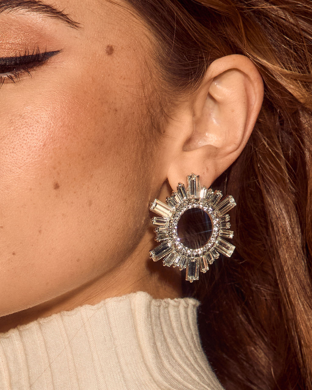 Narena Embellished Garland Earrings