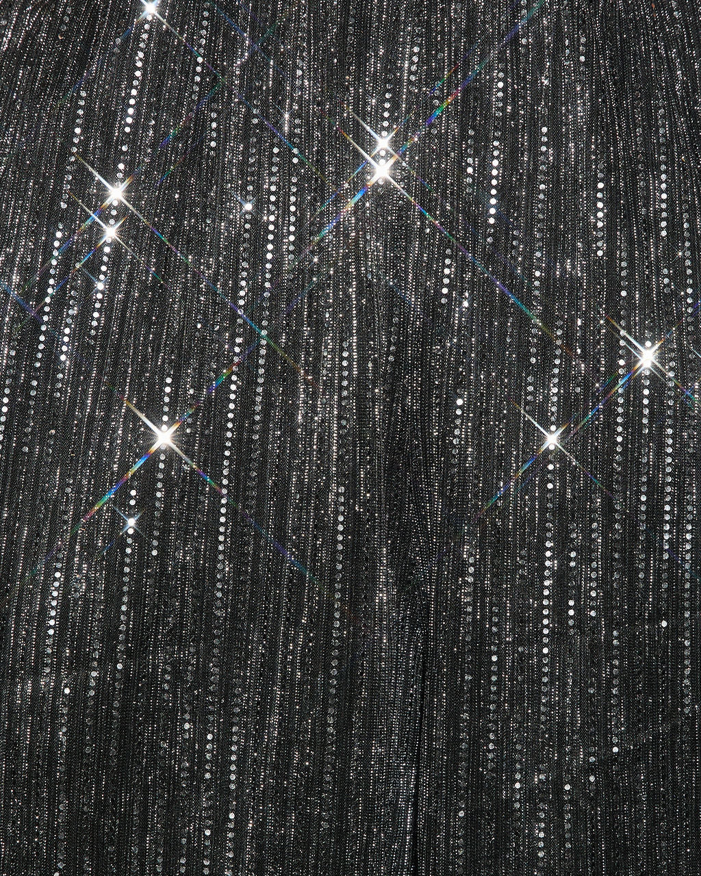 Starlit Kiss Metallic Sequin Halter Jumpsuit