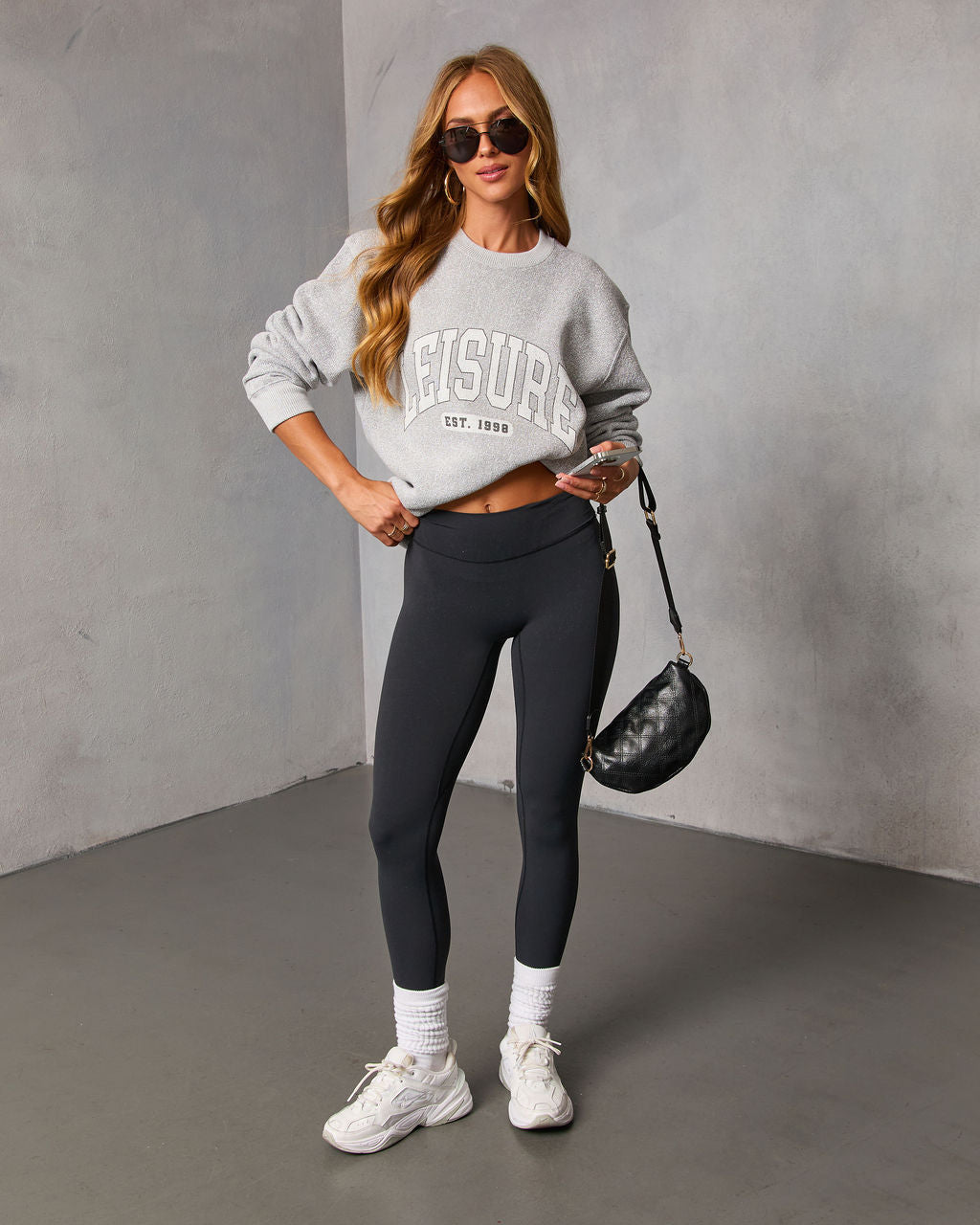 Leisure Mode Graphic Sweatshirt