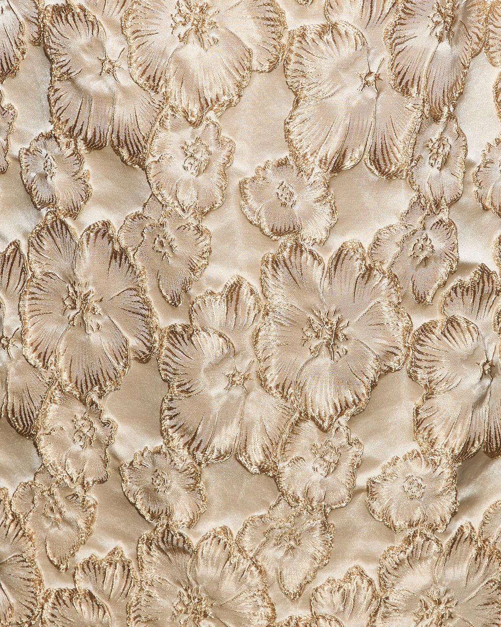 Sweet Nights Embroidered Metallic Mini Dress