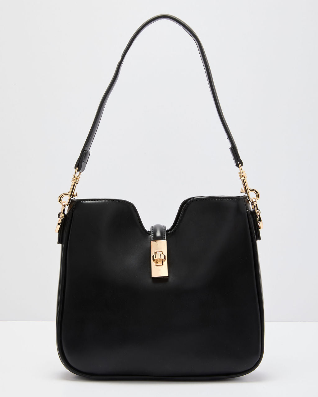 Forward Feel Vegan Leather Shoulder Bag
