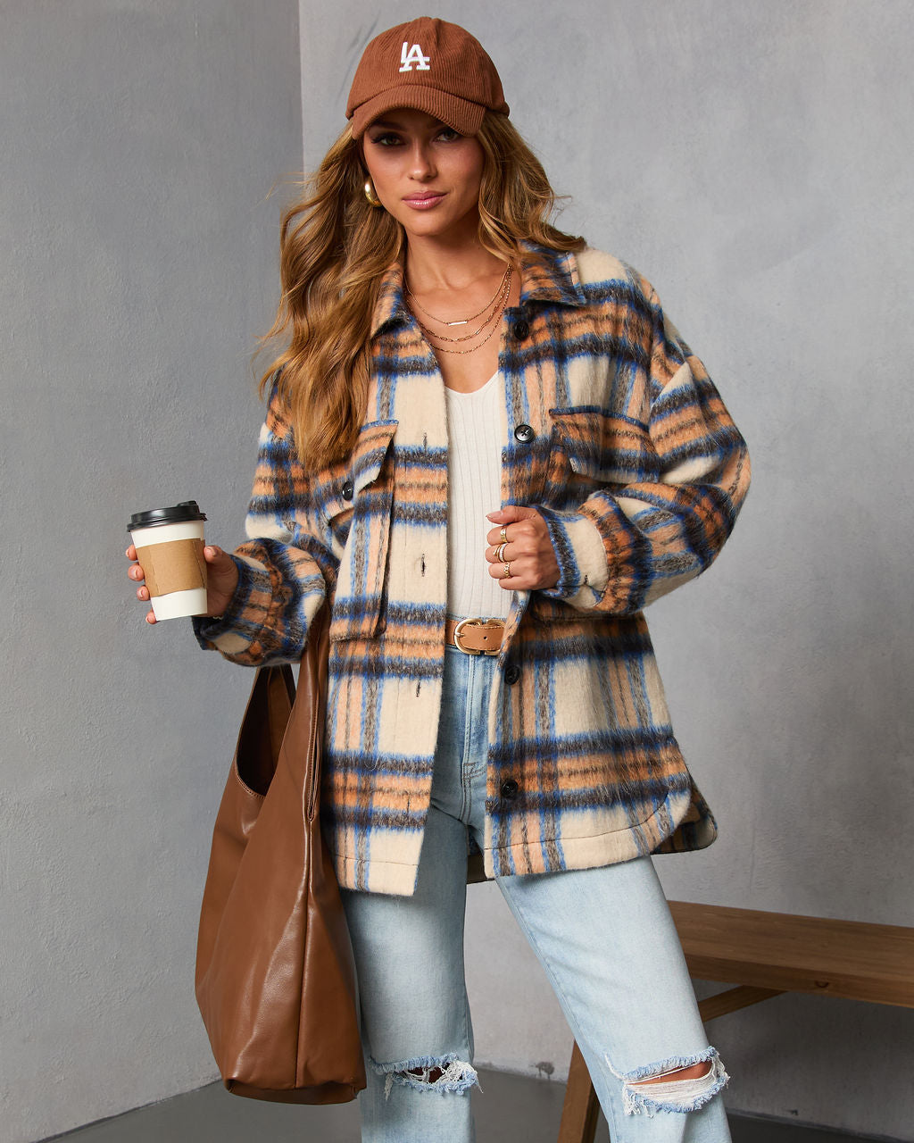Haystack Heavyweight Plaid Jacket