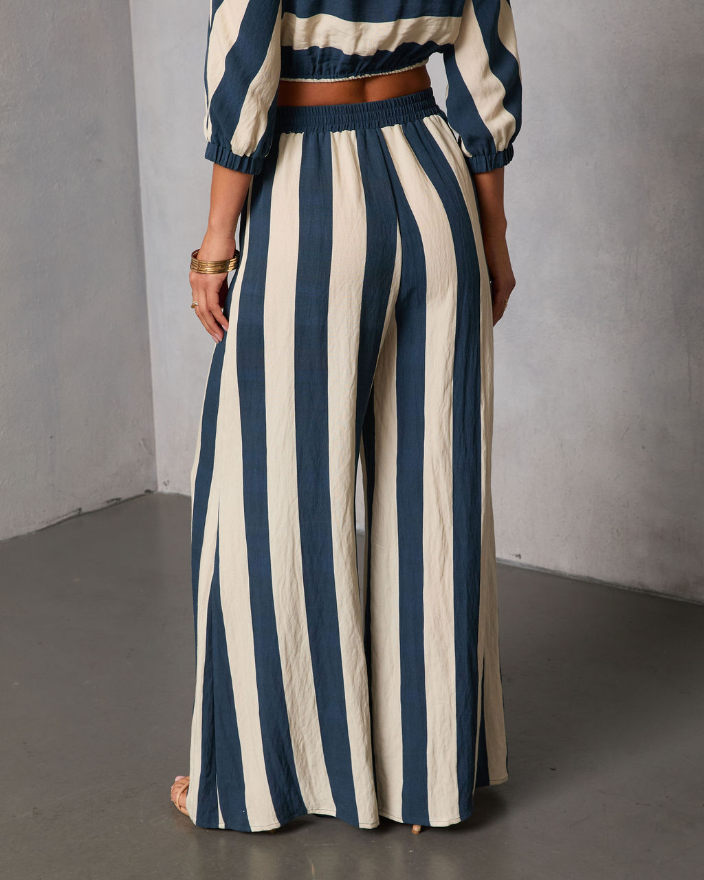 Sorina Striped Wide Leg Pants