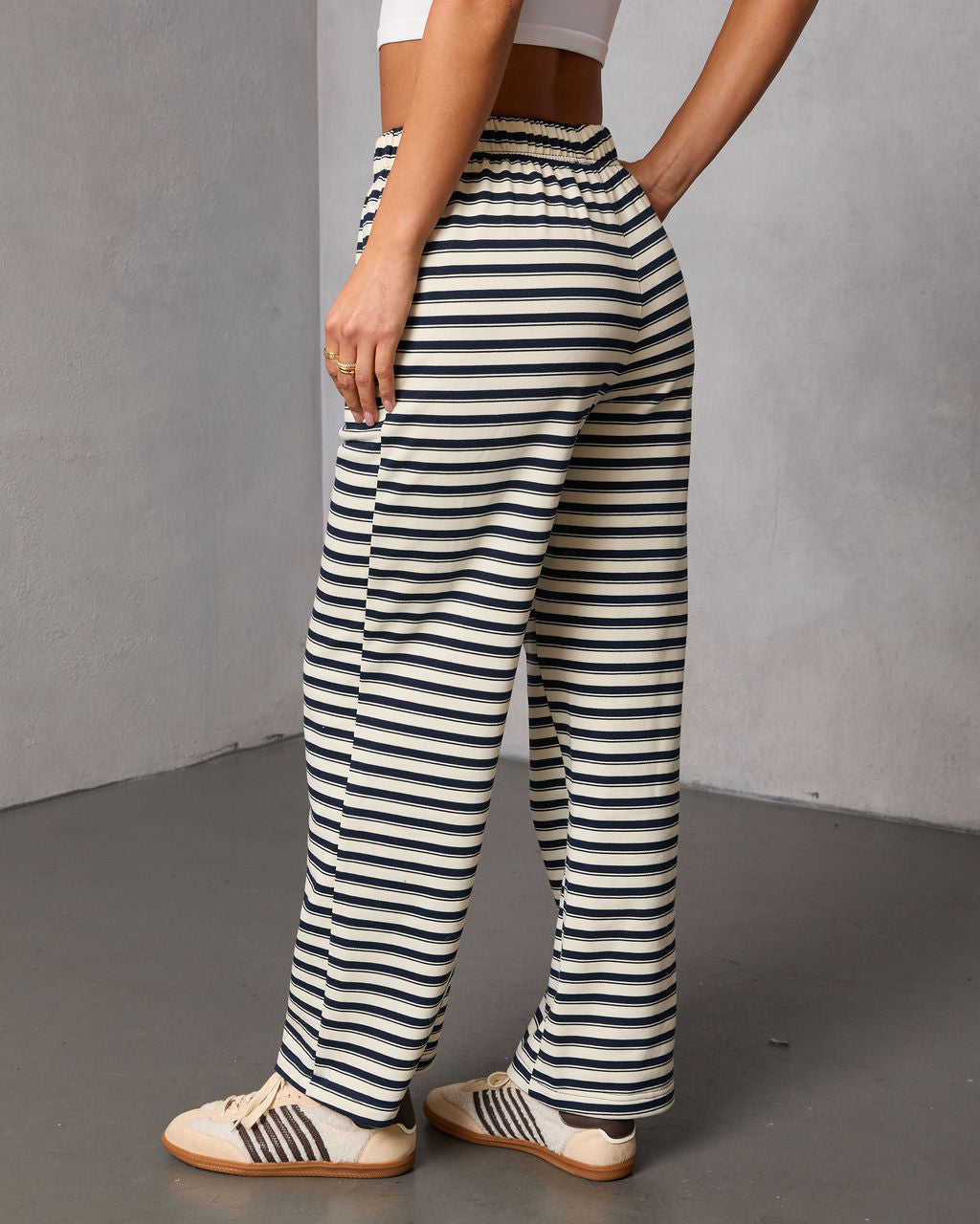 Snowtale Relaxed Striped Pants