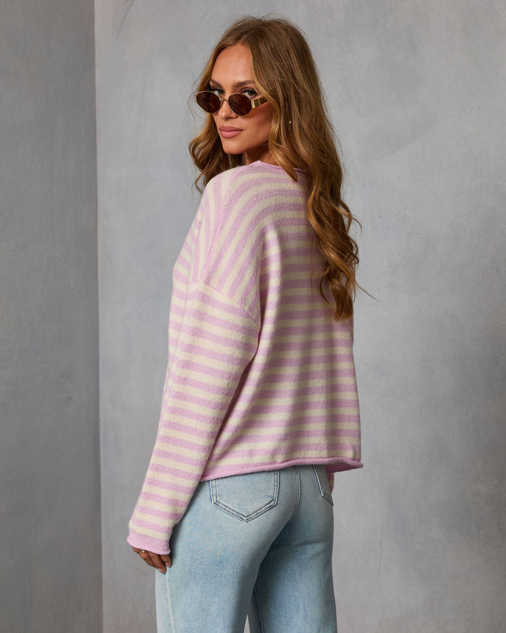 Sicilie Striped Knit Cardigan