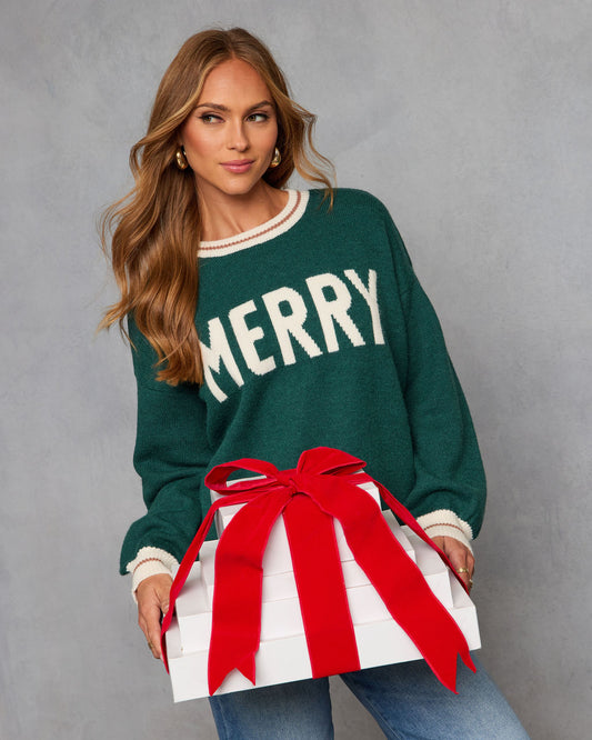 Merry Season Graphic Sweater