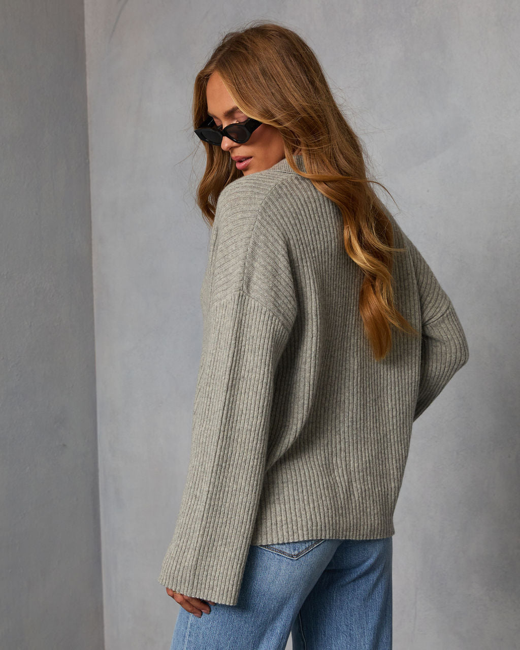 Timeless Collared Button Down Sweater