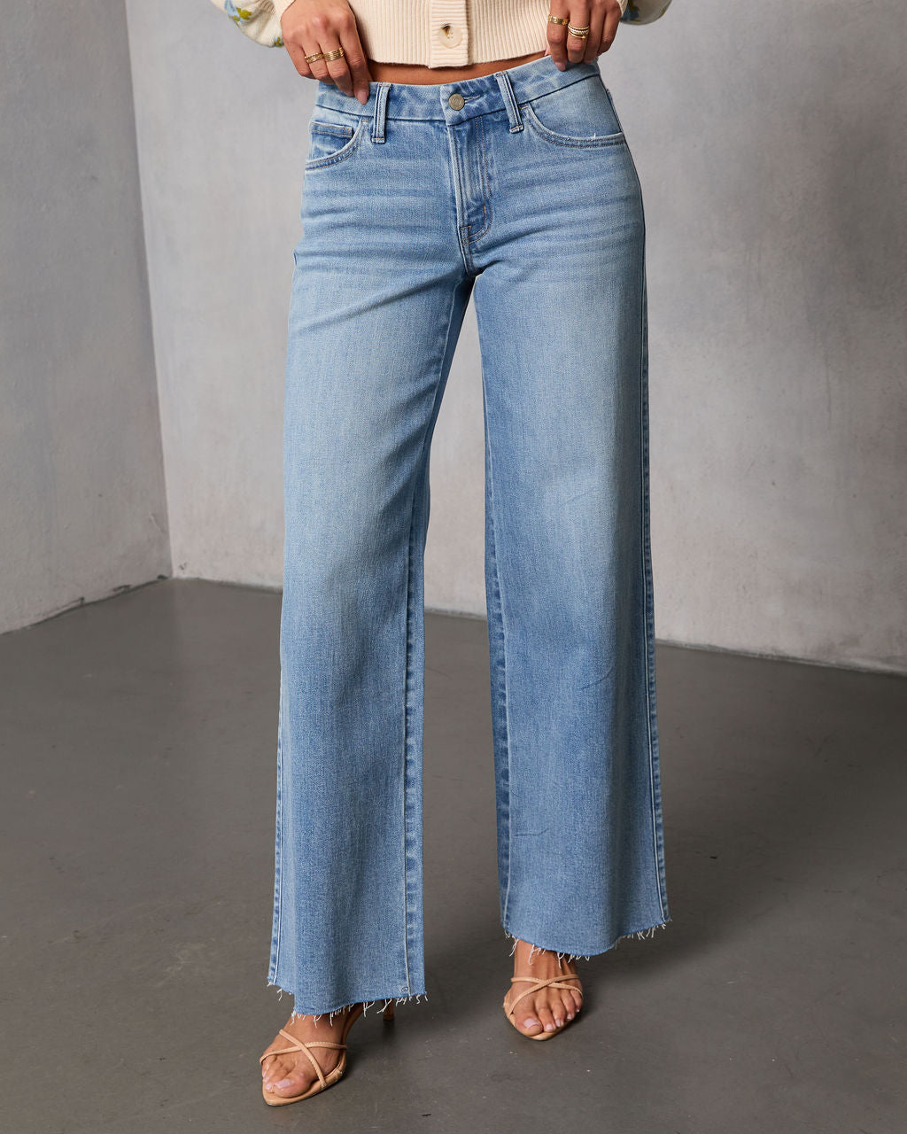 Feldah Stretch Straight Leg Jeans