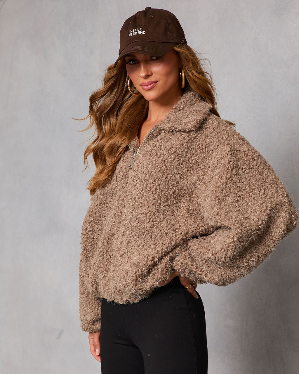 Cuddle Crest Teddy Bomber Jacket