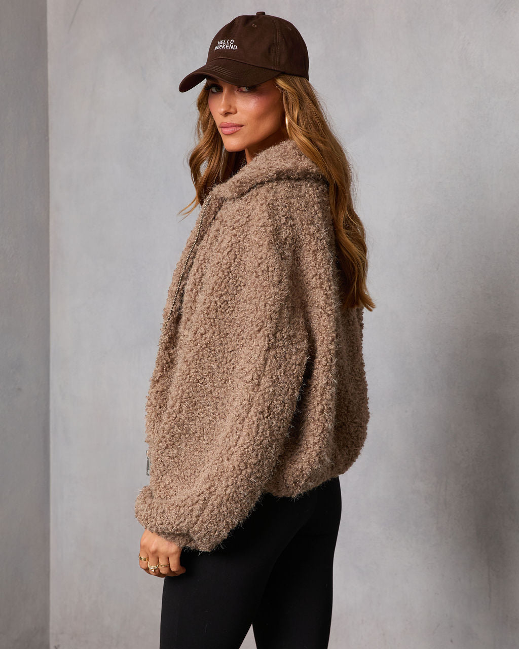 Cuddle Crest Teddy Bomber Jacket