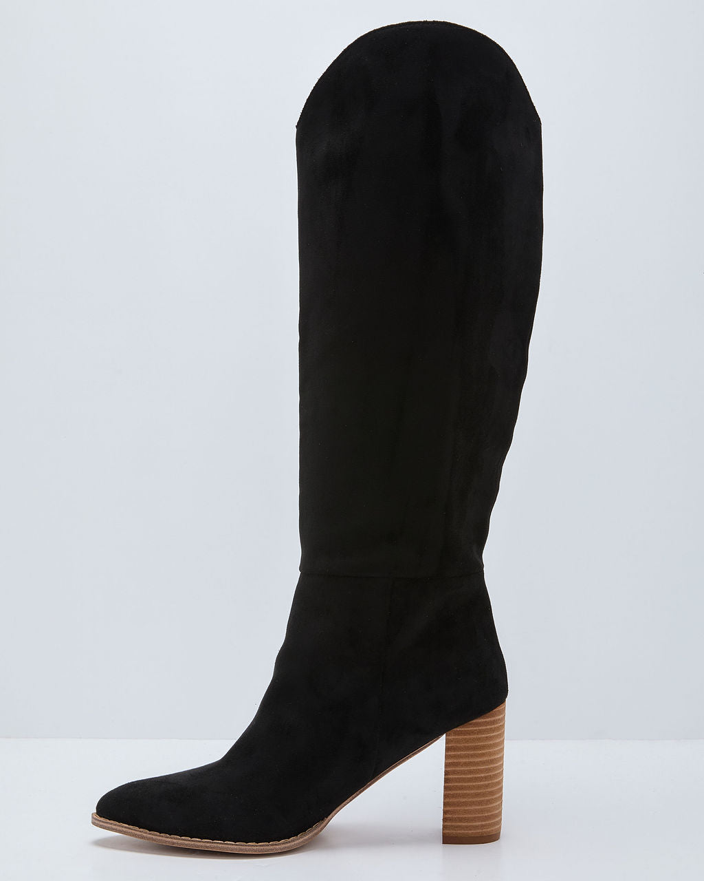 Wilison Faux Suede Knee High Boots