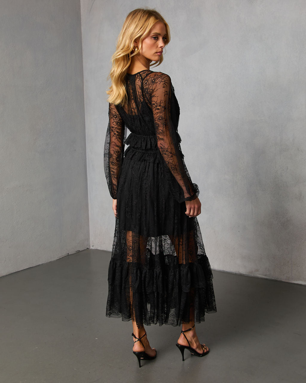 Glenmere Lace Midi Dress