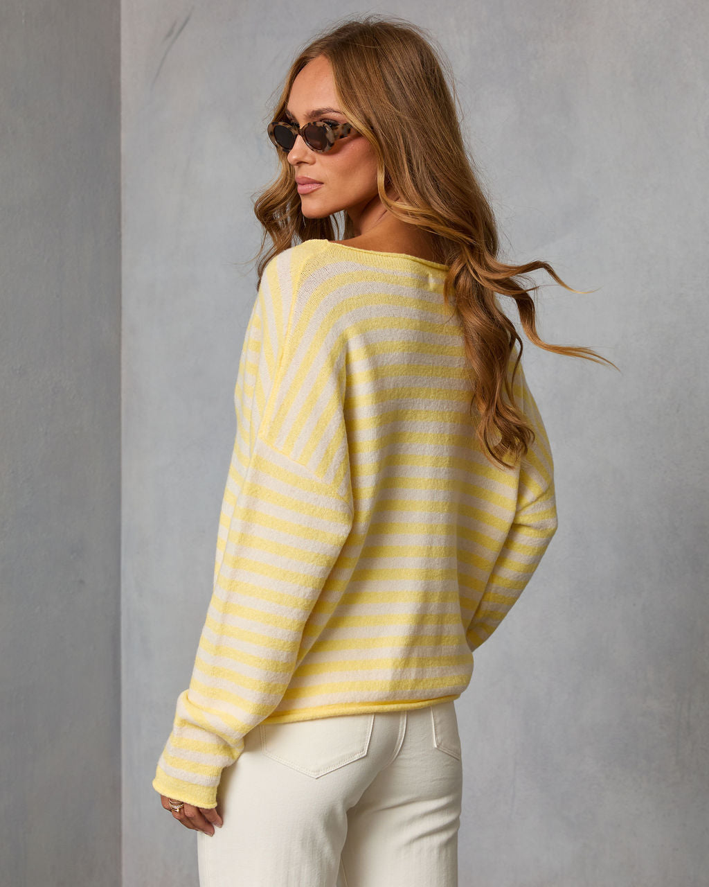 Sicilie Striped Knit Cardigan