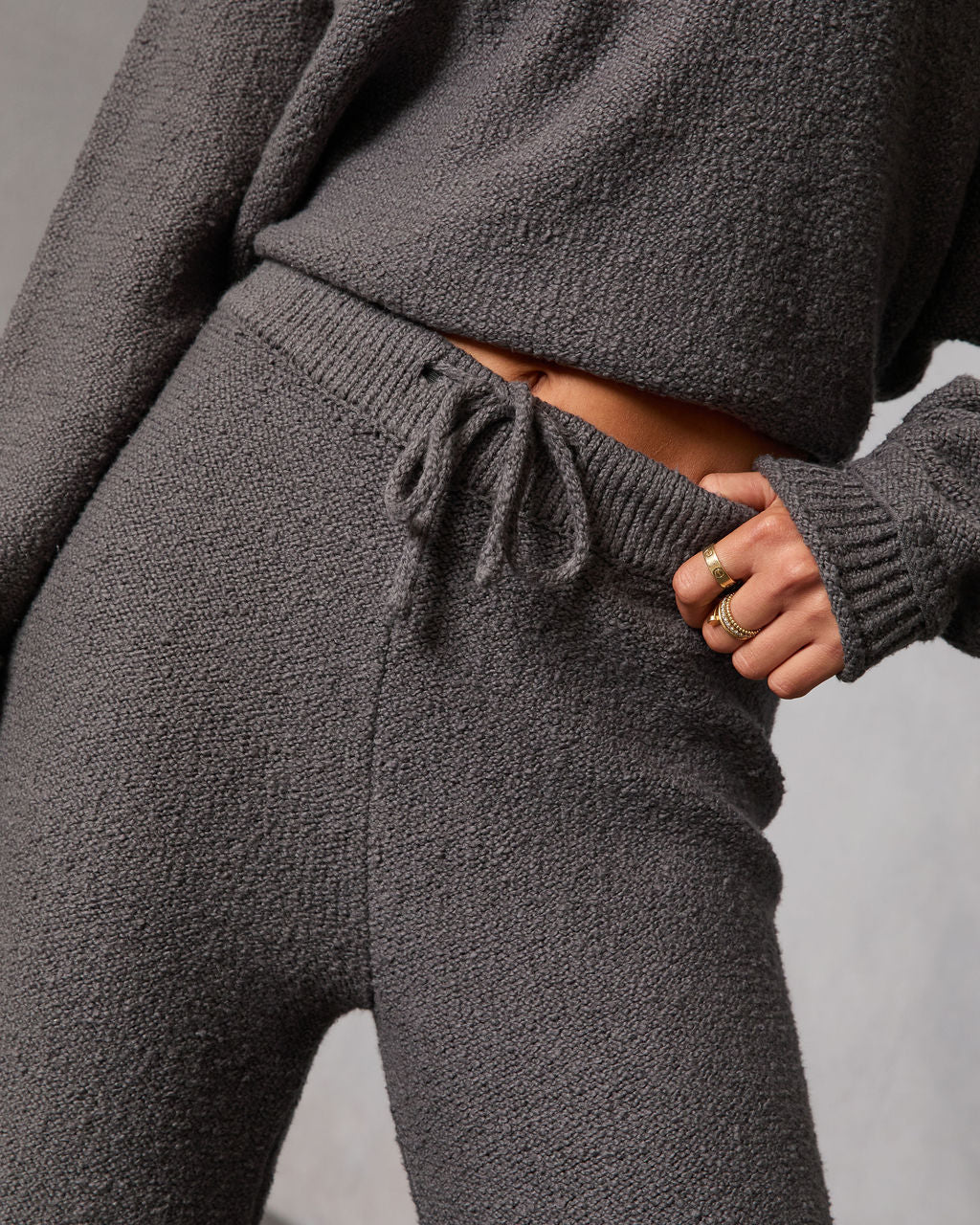Chill Season Knit Drawstring Pants