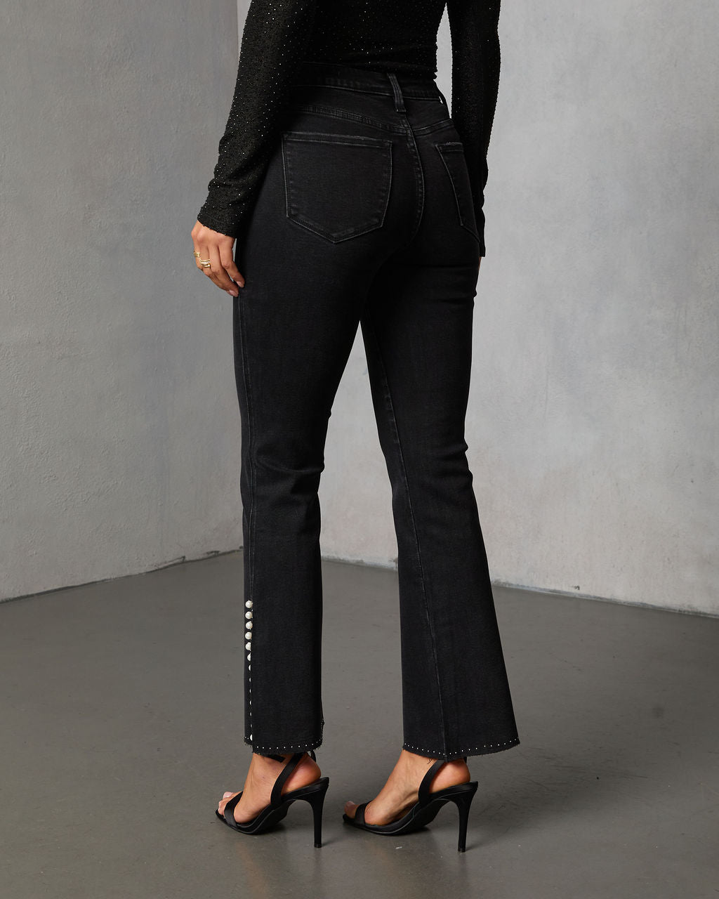 Delmer Bootcut Super Stretch Embellished Jeans