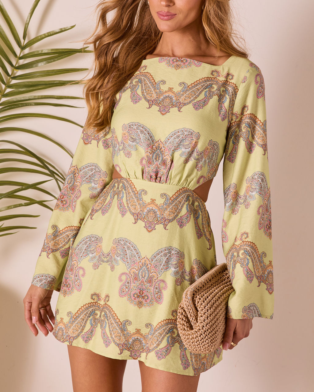 Sunset Jetsetter Abstract Mini Dress