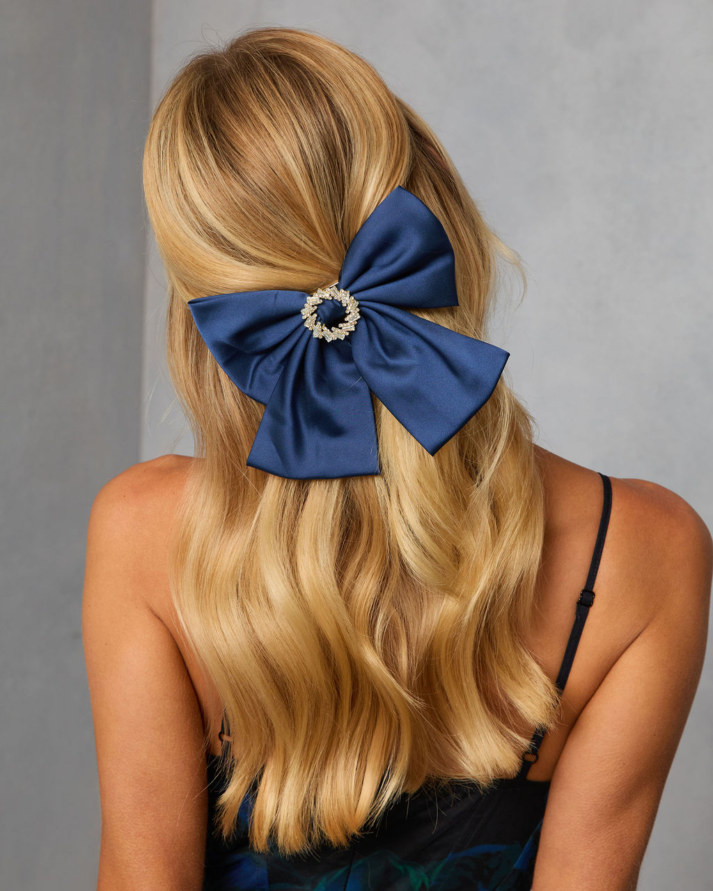 Lindlie Satin Bow Hair Barrette