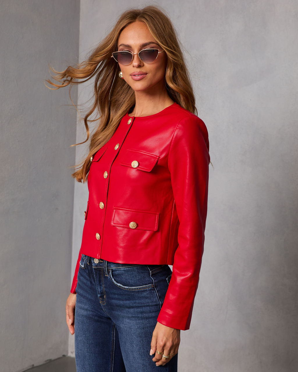 Sleigh Street Vegan Leather Jacket