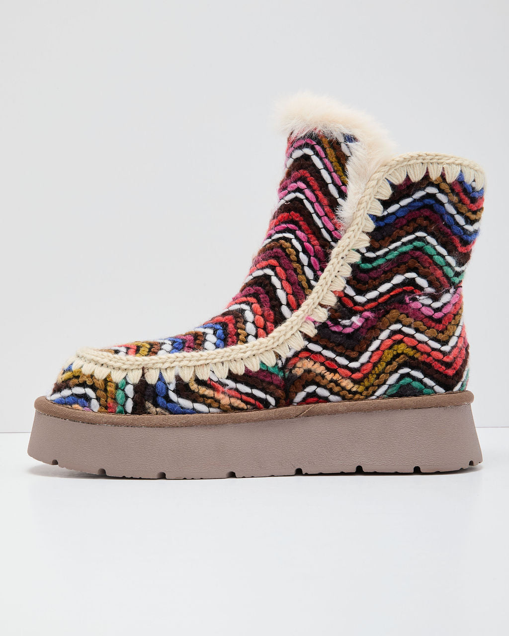 Joppie Faux Suede Fur Lined Booties