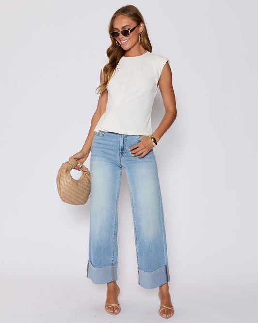 Cory Twist Front Tee