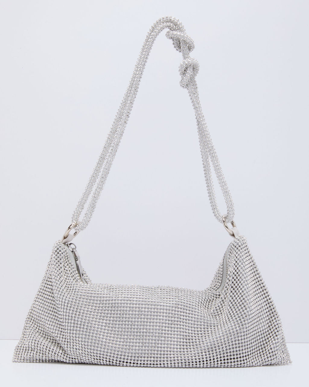 Lunar Luxe Embellished Shoulder Bag