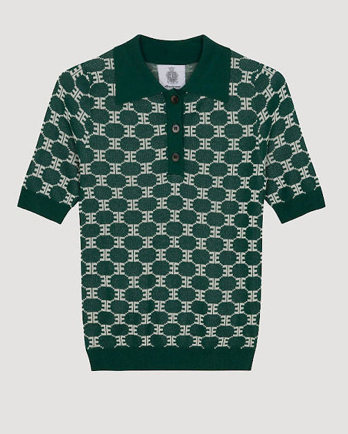 Whitford Knit Monogram Polo