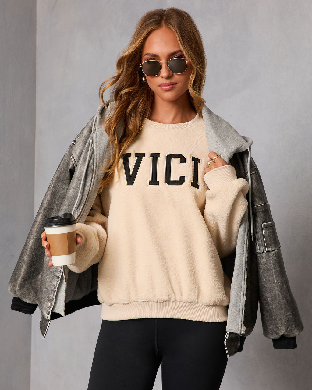 VICI Summit Graphic Sherpa Sweatshirt