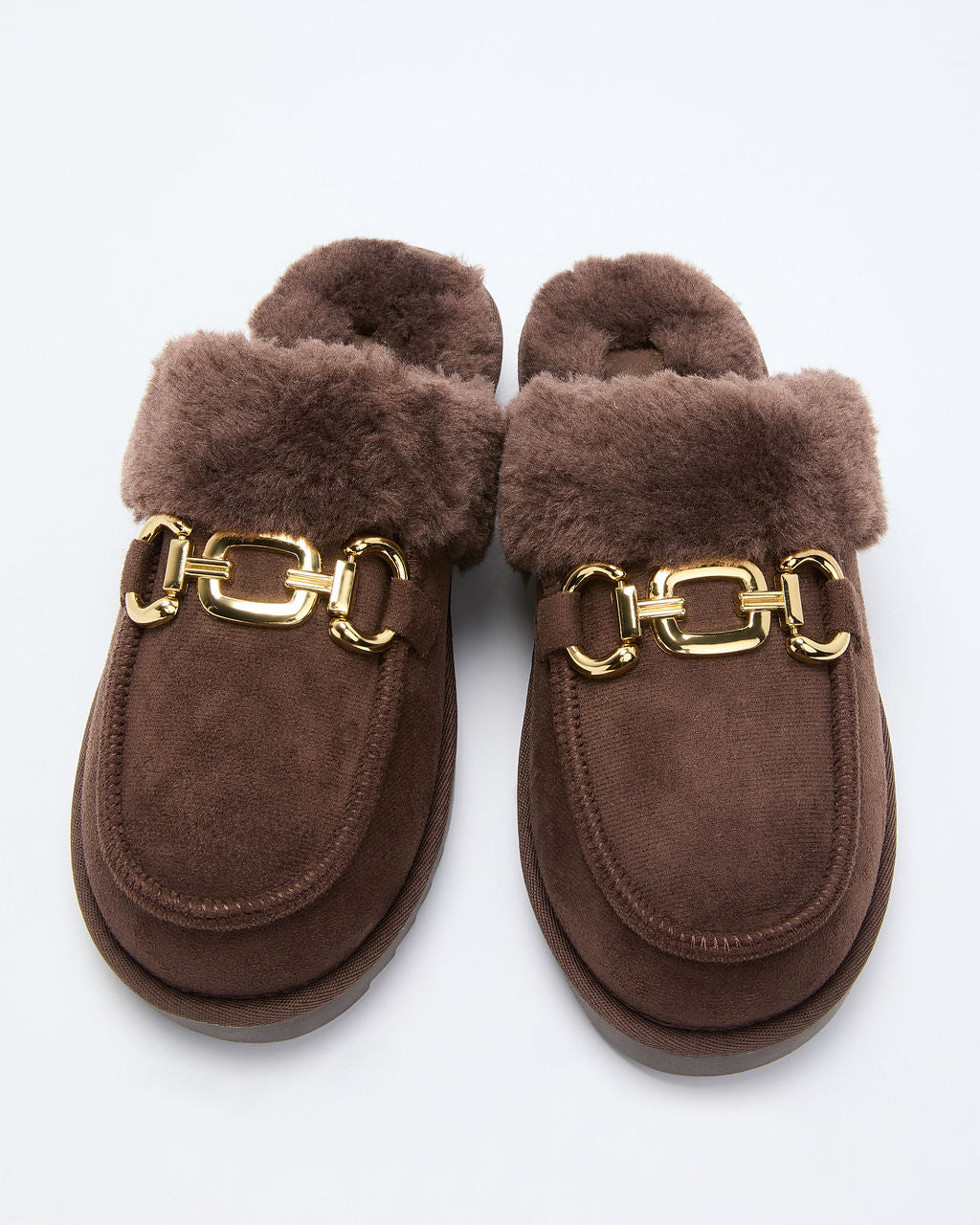 Toasted Oat Suede Horsebit Loafers