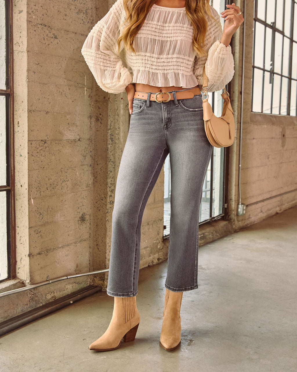 Nabil Super Stretch Straight Leg Jeans