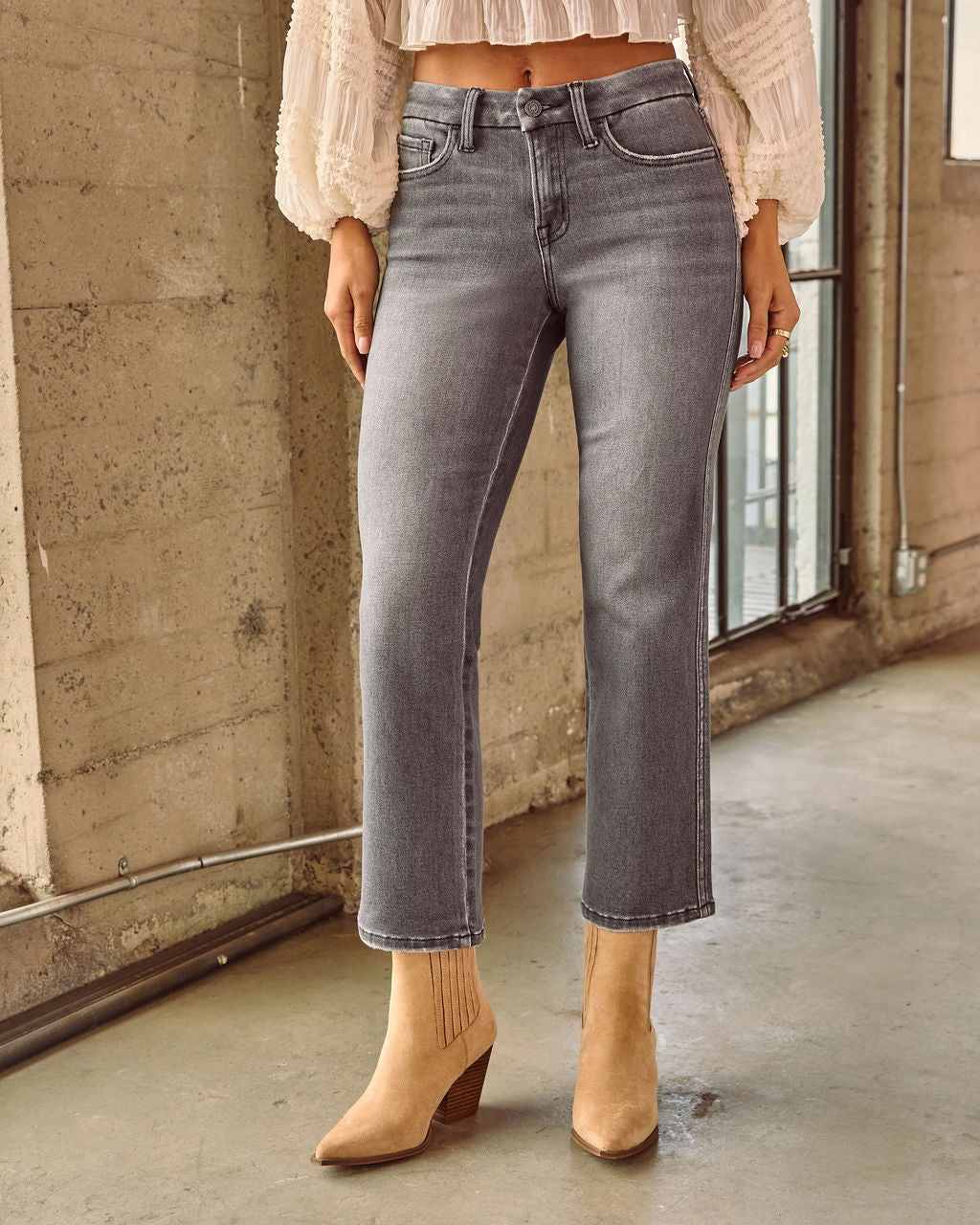 Nabil Super Stretch Straight Leg Jeans