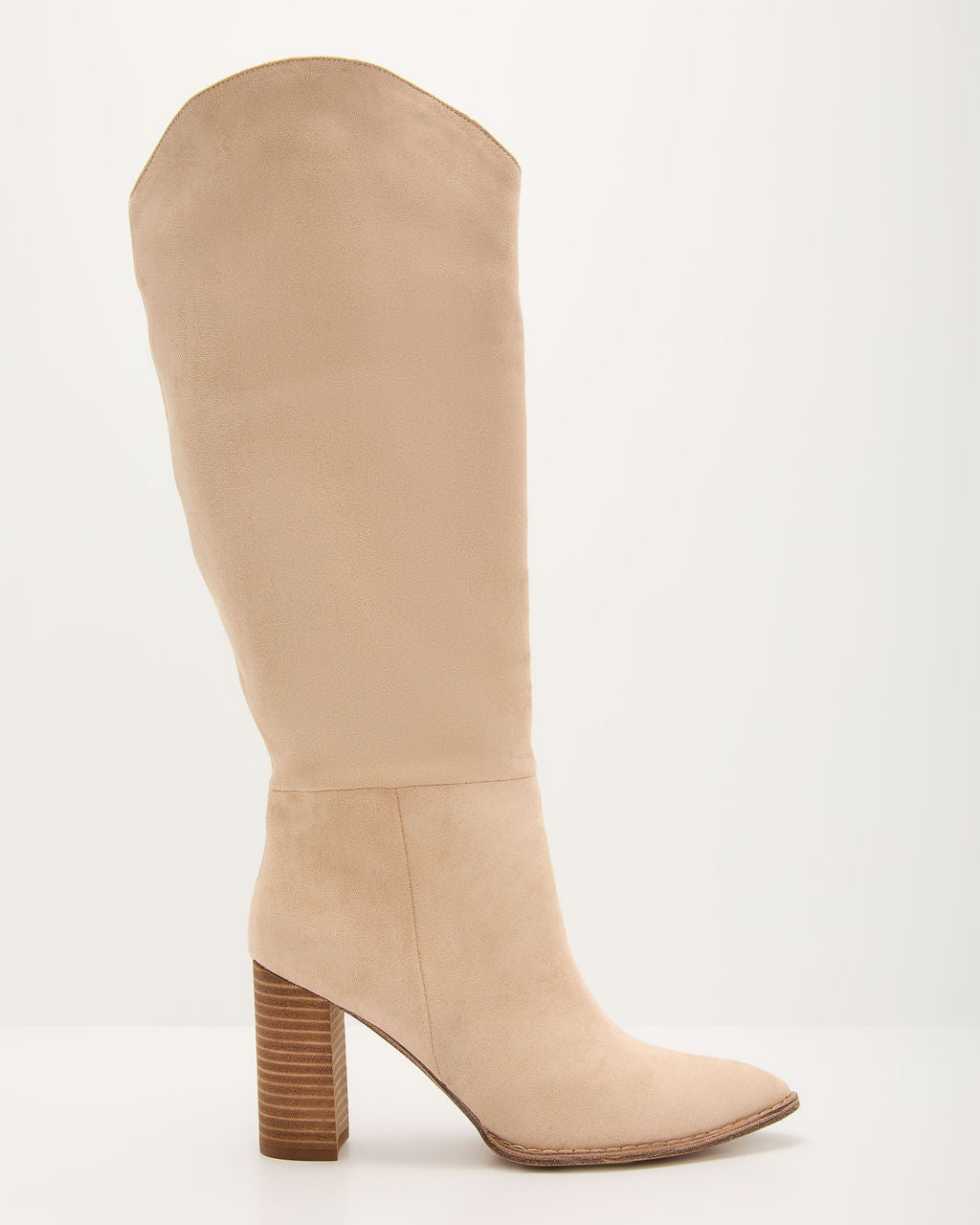 Wilison Faux Suede Knee High Boots