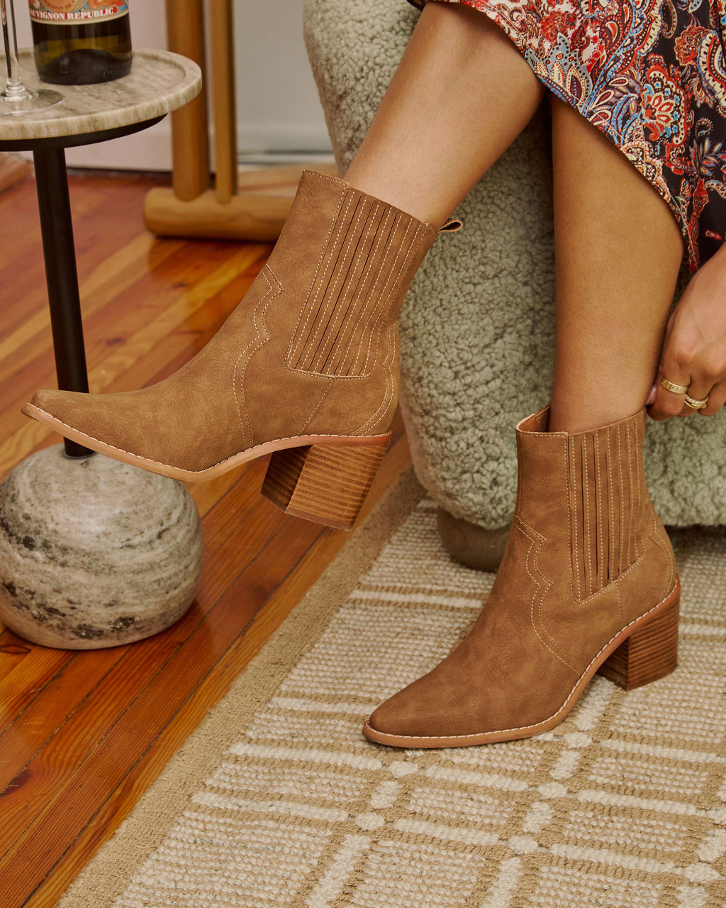 Cider Ridge Suede Booties