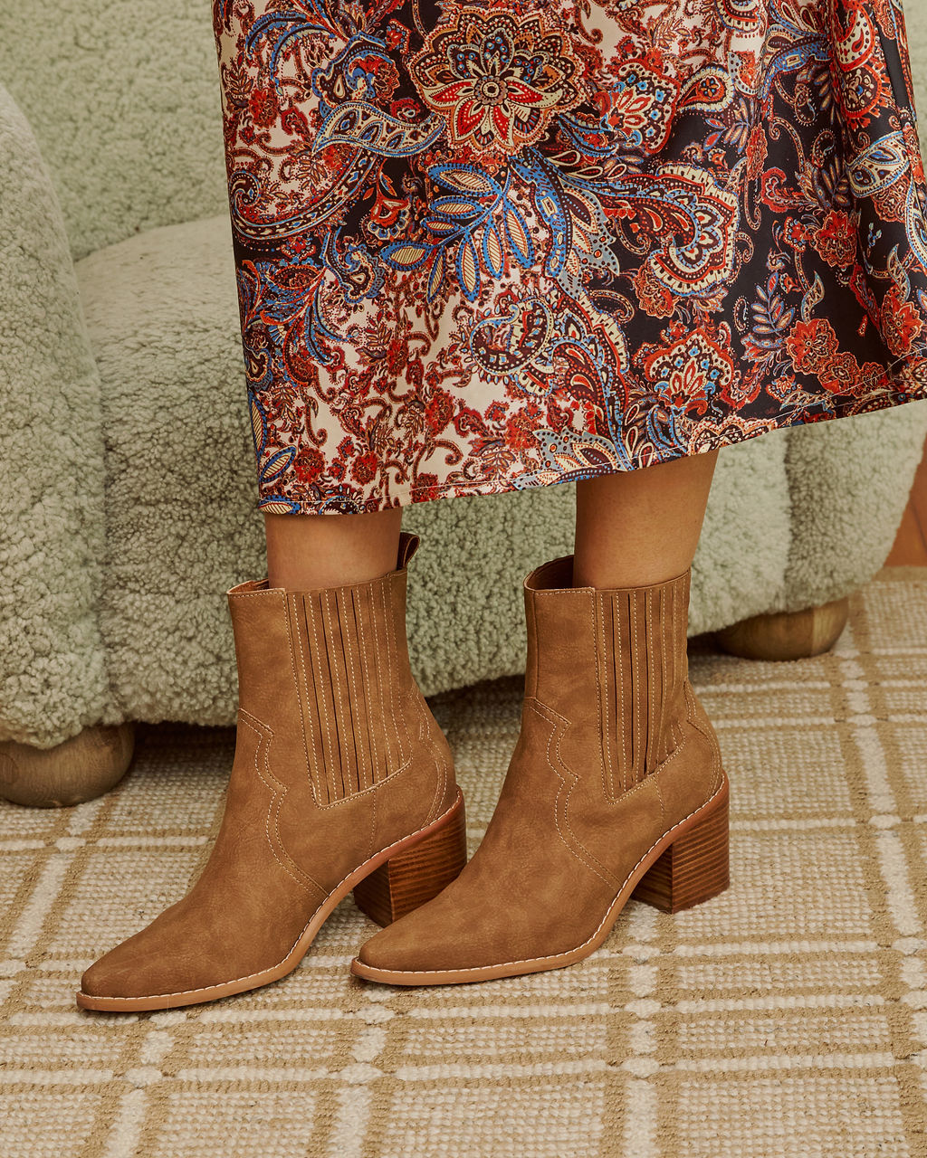 Cider Ridge Suede Booties