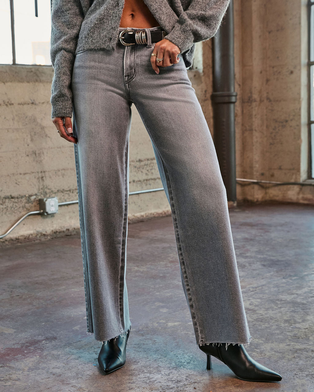 Turning Point Stretch Straight Leg Jeans