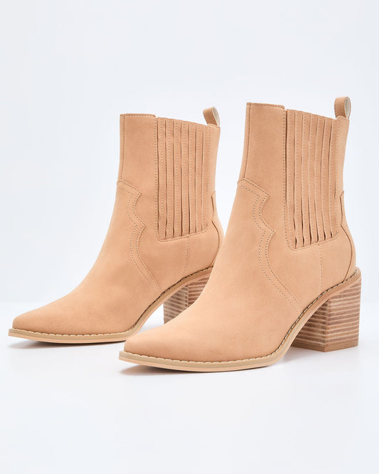 Cider Ridge Suede Booties