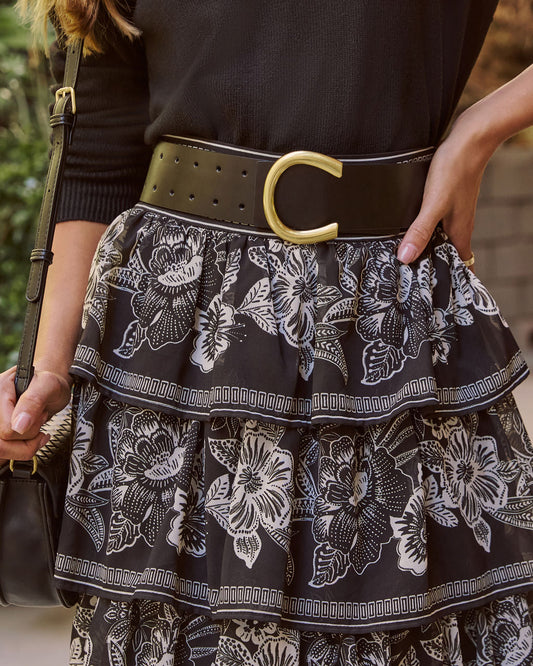 Maelie C Shaped Buckle Belt